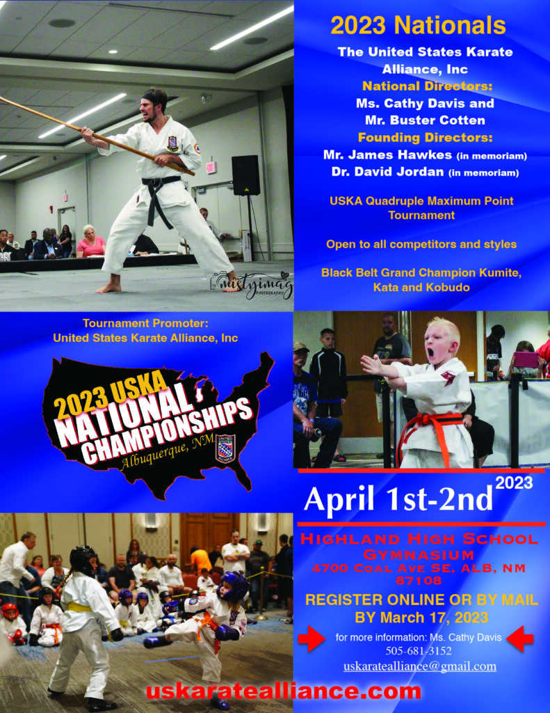 karate tournaments 2023 Uska united states karate alliance